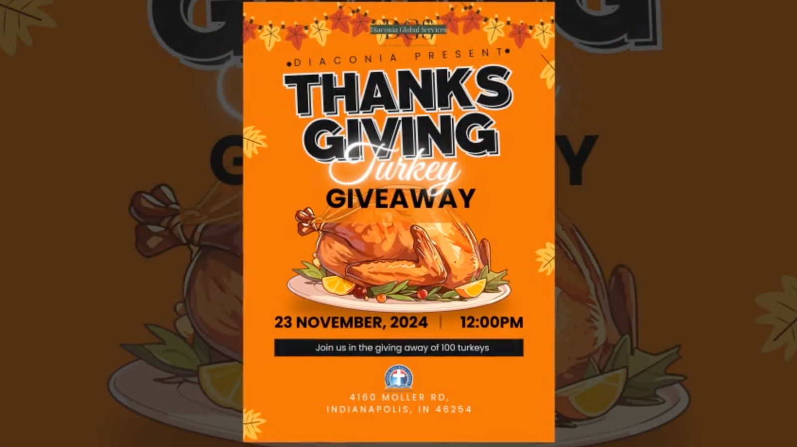 Thanksgiving Turkey Giveaway 2024